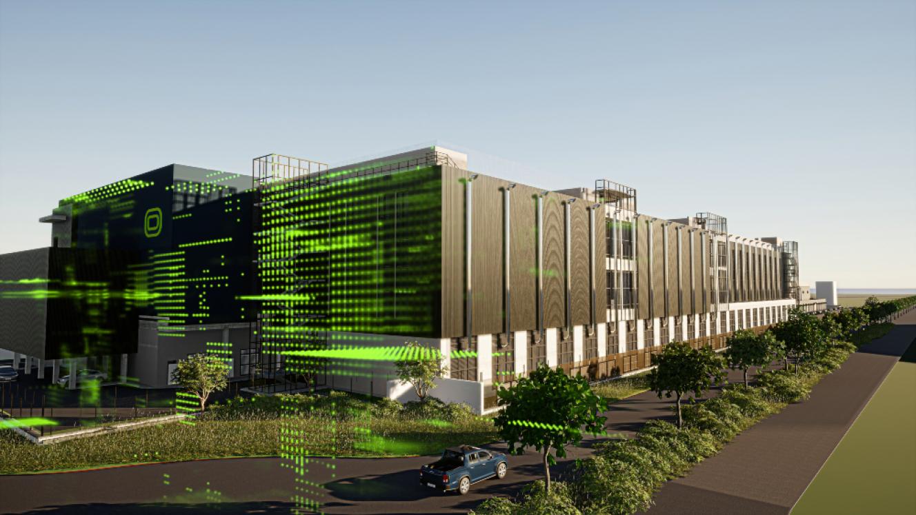 Artist impression of Teraco CT2