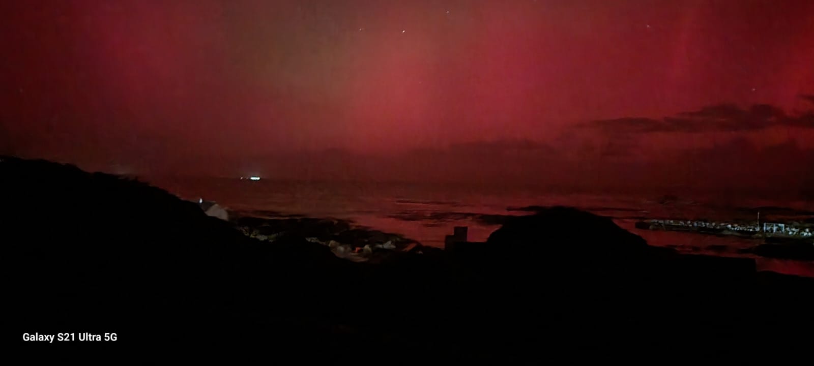 Southern African skies light up with Aurora as historic solar storm collides with Earth